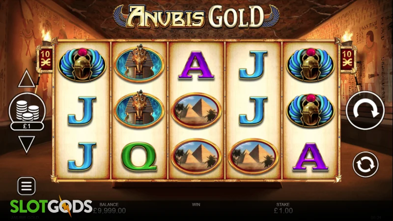 Anubis Gold Slot - Screenshot 1