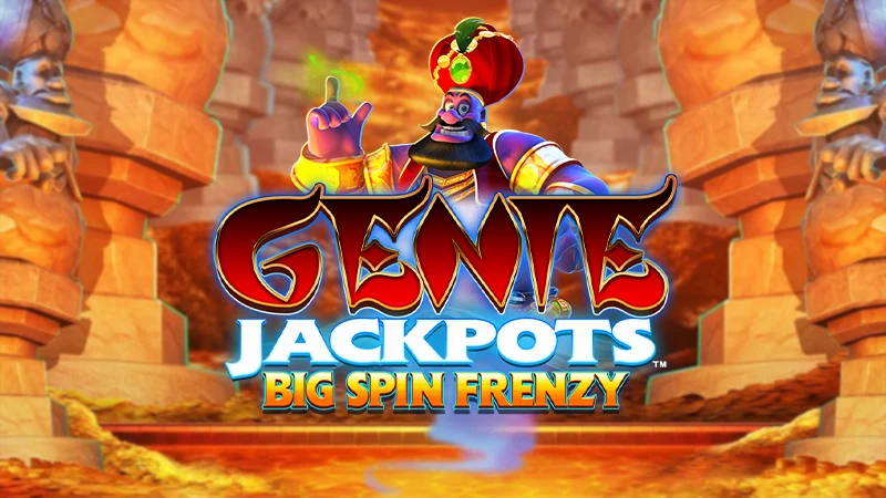 Genie Jackpots Big Spin Frenzy grants players wins of 50,000x stake