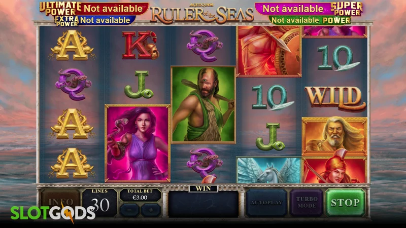 Age of the Gods: Ruler of the Seas Slot - Screenshot 1