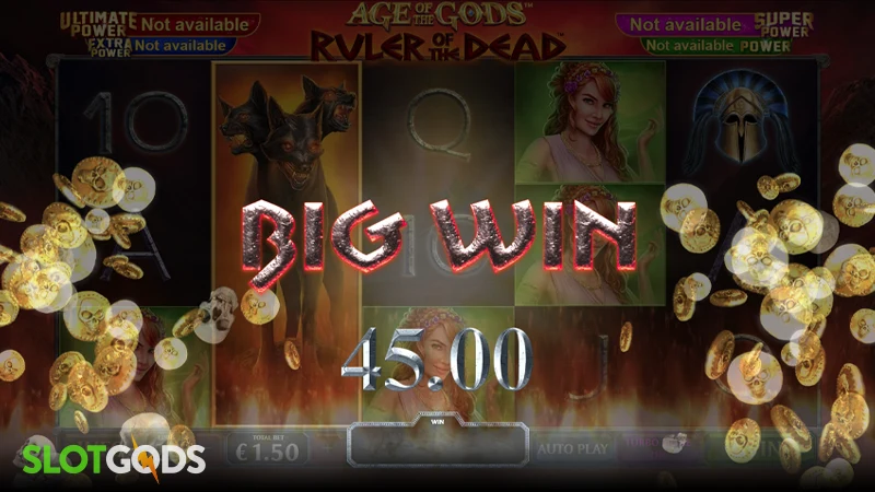 Age of the Gods: Ruler of the Dead Slot - Screenshot 4