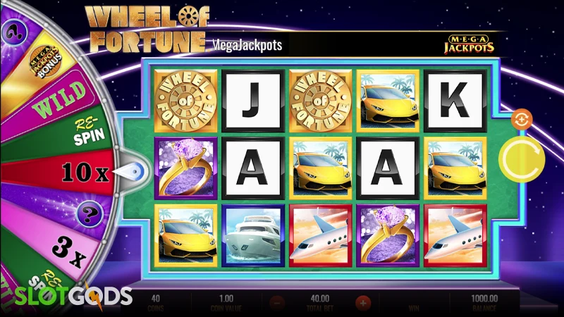 MegaJackpots Wheel of Fortune: On Air Slot - Screenshot 1