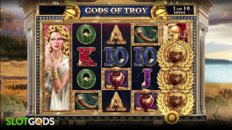 Gods of Troy Slot - Screenshot 1