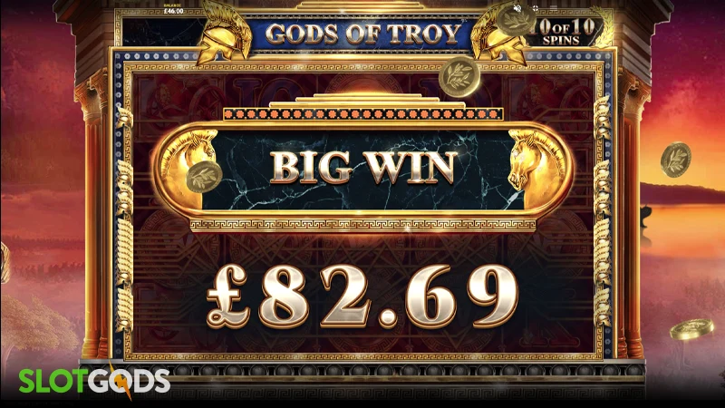Gods of Troy Slot - Screenshot 4