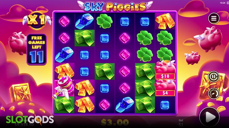 Sky Piggies Slot - Screenshot 2