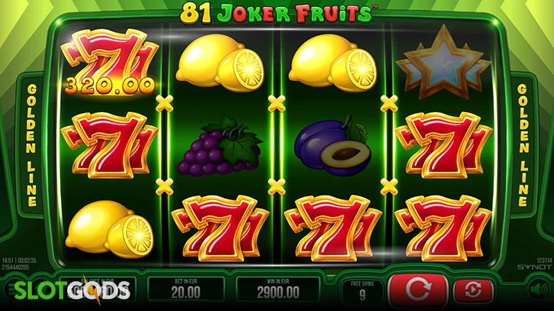 81 Joker Fruits Slot - Screenshot 2