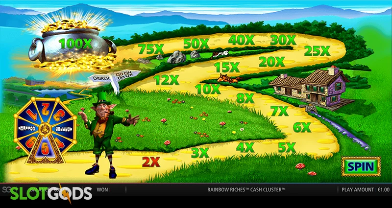 Rainbow Riches Cash Cluster Slot - Screenshot 4