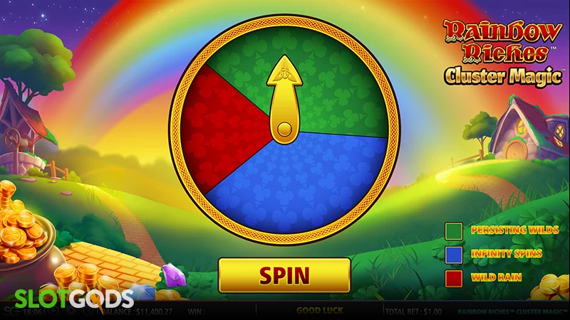 Rainbow Riches Cluster Magic Slot - Screenshot 3