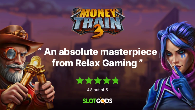 Money Train 3 becomes highest-rated slot at Slot Gods