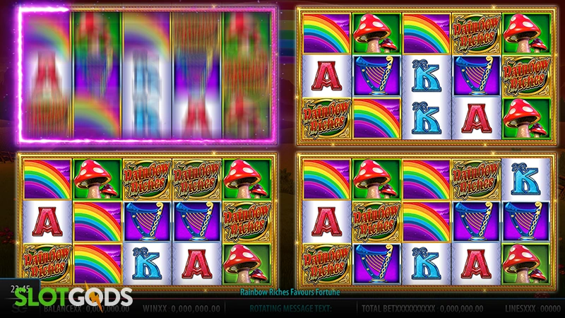 Rainbow Riches Fortune Favours Slot - Screenshot 3
