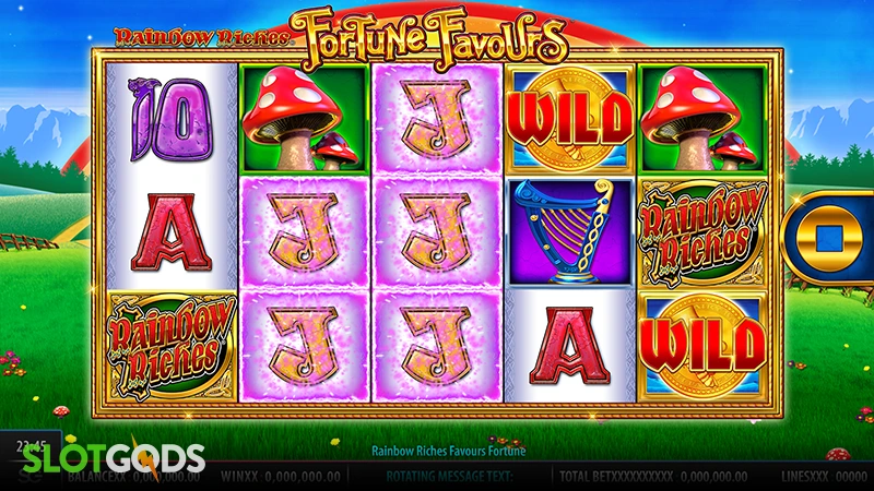 Rainbow Riches Fortune Favours Slot - Screenshot 2