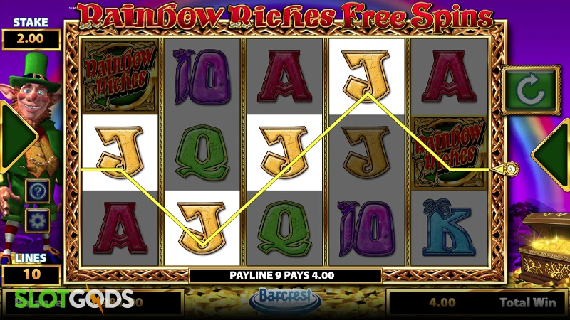 Rainbow Riches Free Spins Slot - Screenshot 2