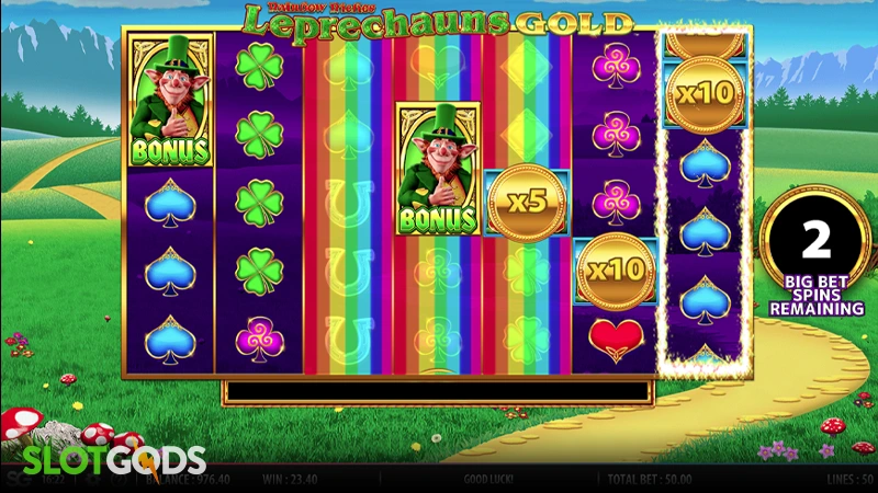 Rainbow Riches Leprechaun Gold Slot - Screenshot 3