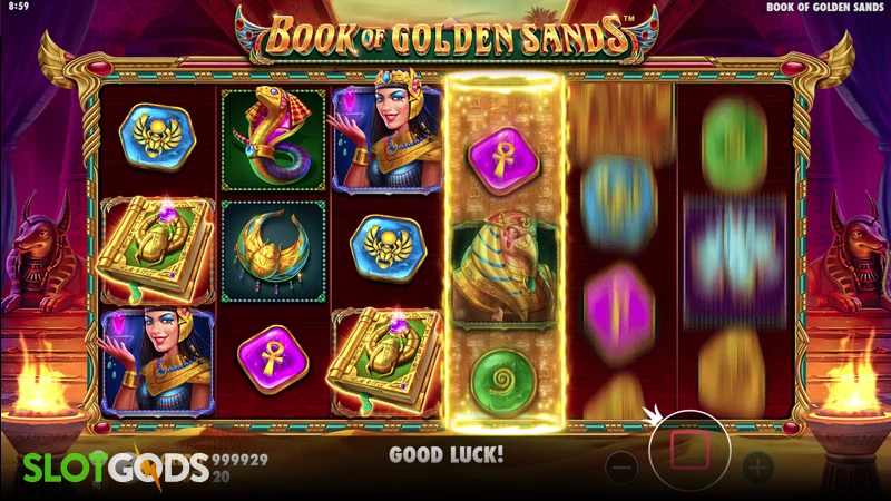 Book of Golden Sands Slot - Screenshot 2