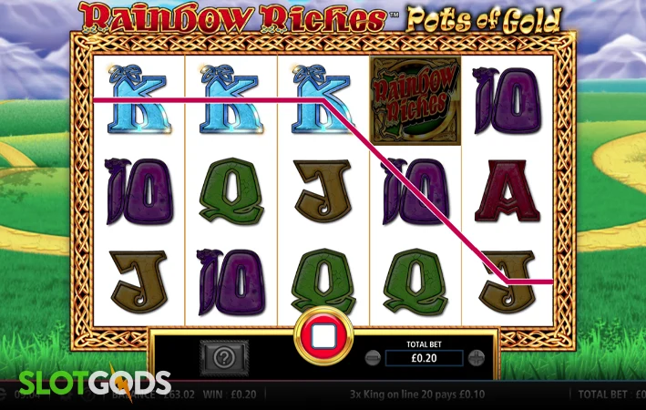 Rainbow Riches Pots of Gold Slot - Screenshot 2