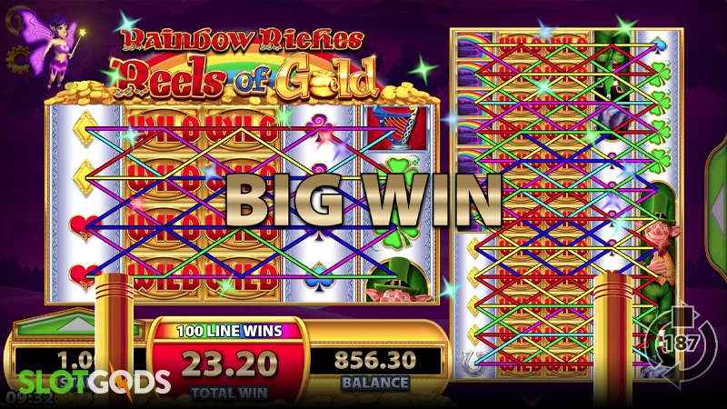 Rainbow Riches Reels of Gold Slot - Screenshot 4