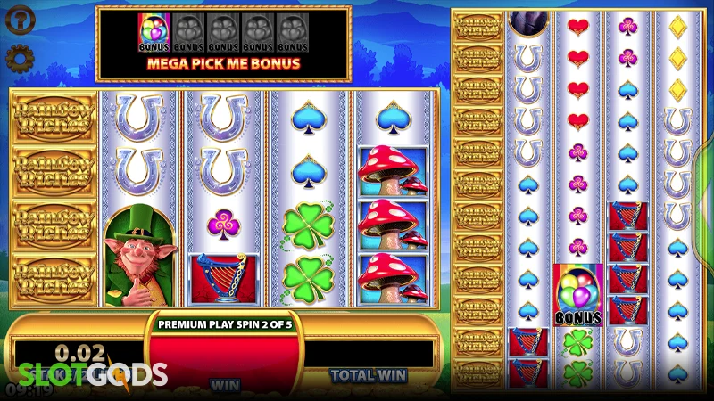 Rainbow Riches Reels of Gold Slot - Screenshot 3