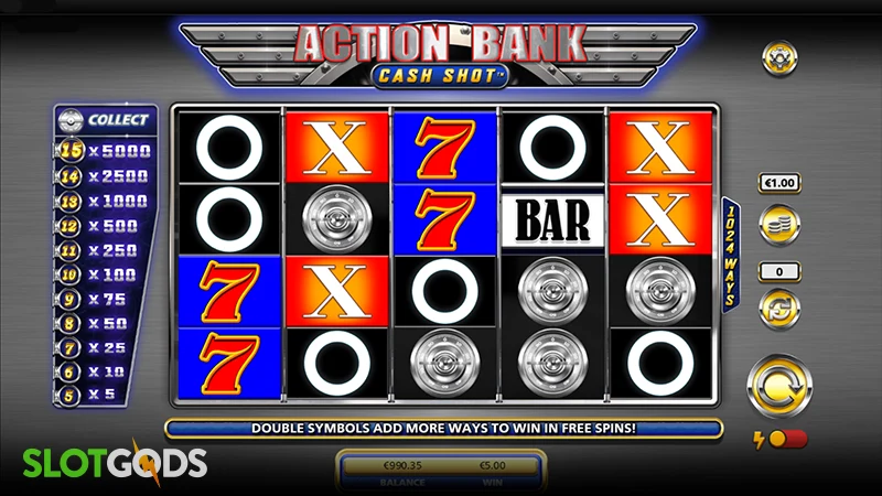 Action Bank Cash Shot Slot - Screenshot 