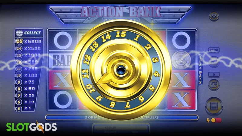 Action Bank Cash Shot Slot - Screenshot 3