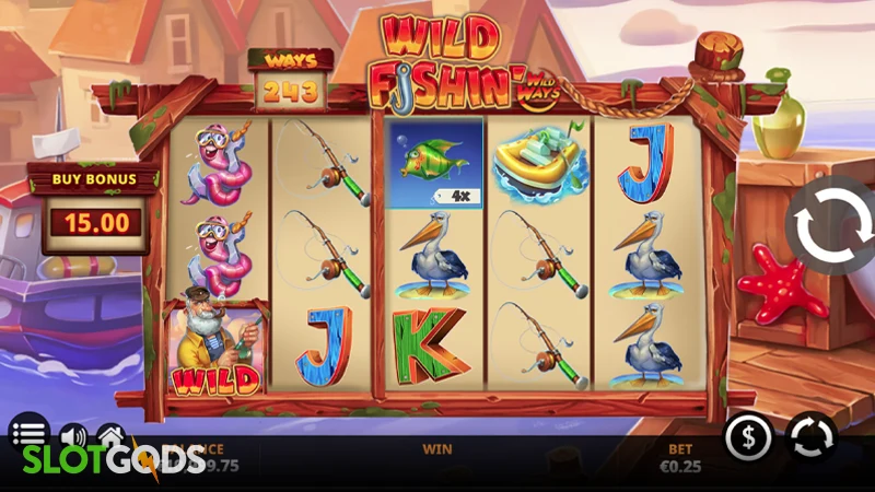 Wild Fishin' Wild Ways Slot - Screenshot 1
