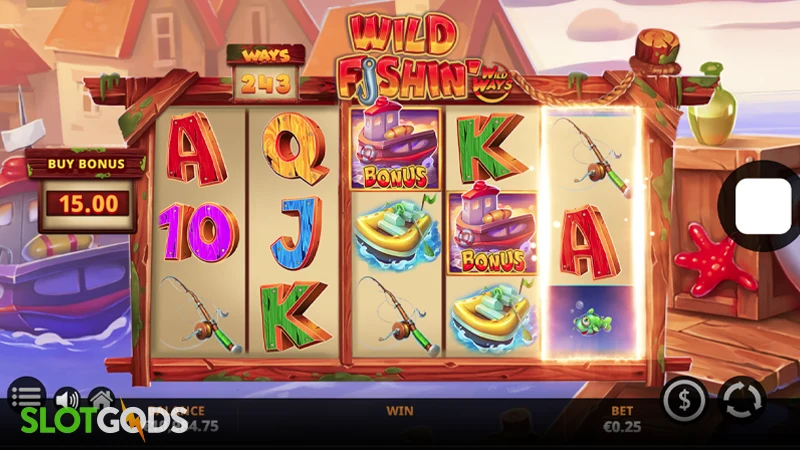 Wild Fishin' Wild Ways Slot - Screenshot 2