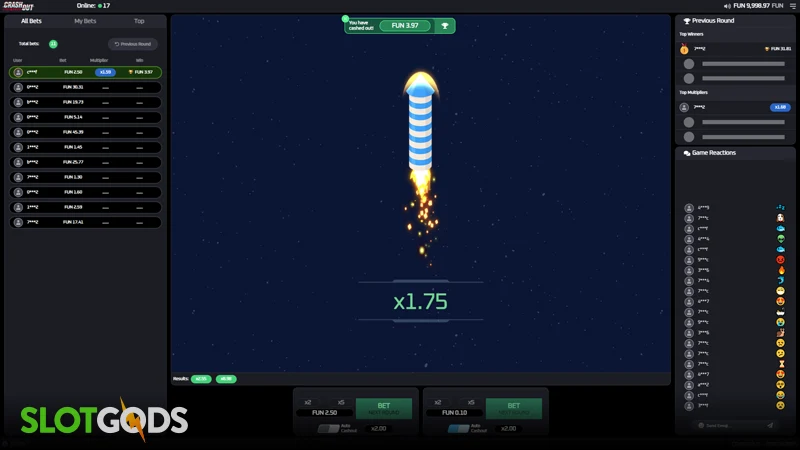 Crashout: Fireworks Slot - Screenshot 4