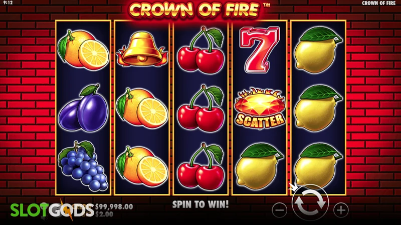 Crown of Fire Slot - Screenshot 1