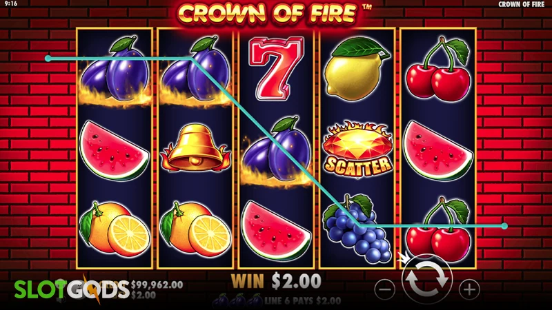 Crown of Fire Slot - Screenshot 4