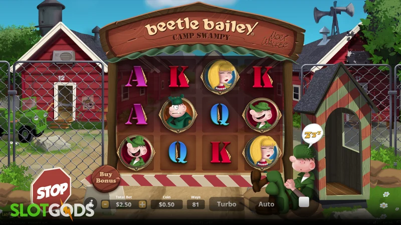 Beetle Bailey Slot - Screenshot 2