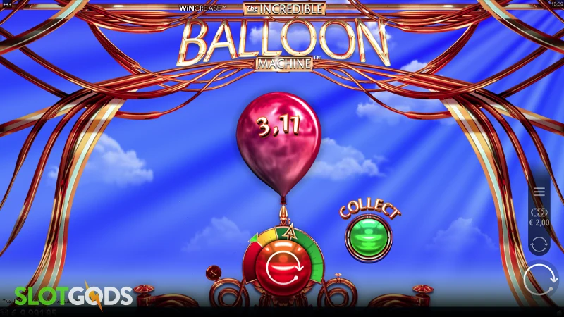 The Incredible Balloon Machine Slot - Screenshot 1