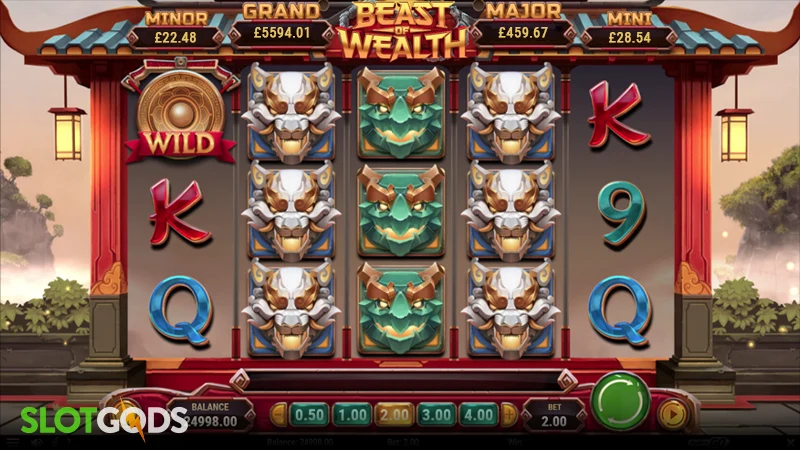 Beast of Wealth Slot - Screenshot 
