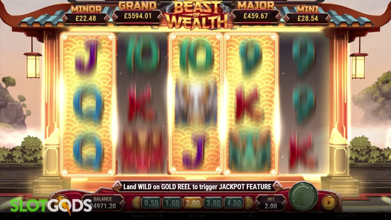 Beast of Wealth Slot - Screenshot 2