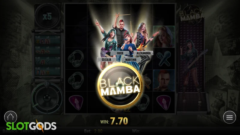 Black Mamba Slot - Screenshot 3