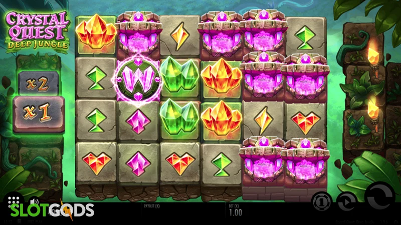 Crystal Quest: Deep Jungle Slot - Screenshot 3