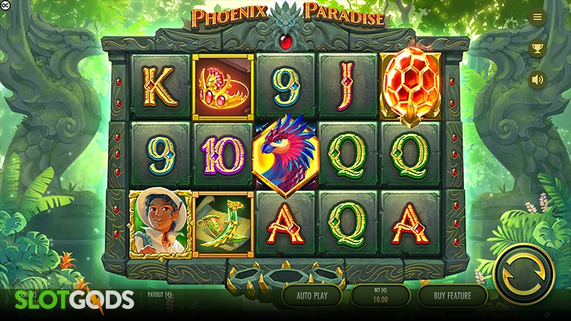 Phoenix Paradise Online Slot by Thunderkick
