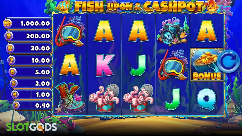 Fish Upon A Cashpot Slot - Screenshot 