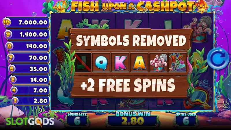 Fish Upon A Cashpot Slot - Screenshot 4