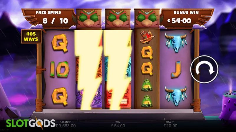 Totem Thunder Slot - Screenshot 2