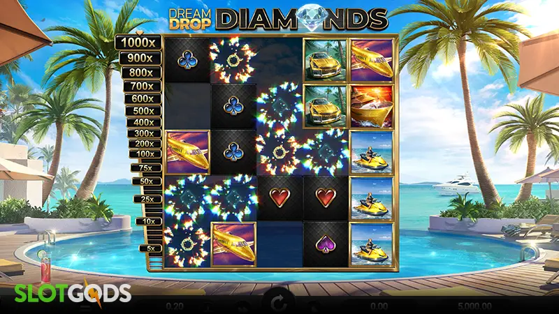 Dream Drop Diamonds Slot - Screenshot 1