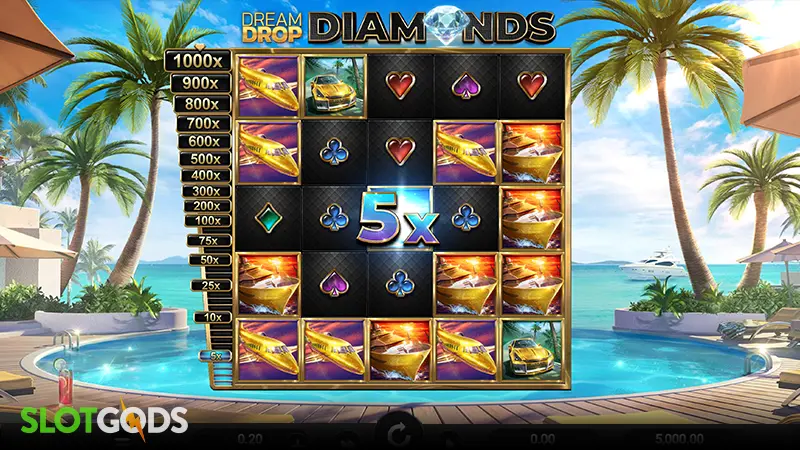 Dream Drop Diamonds Slot - Screenshot 2