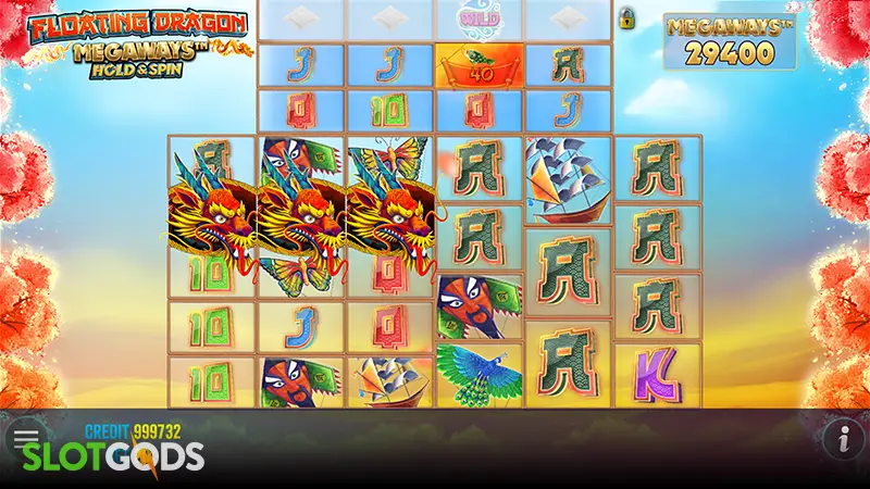 Floating Dragon Megaways Slot - Screenshot 