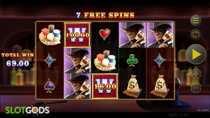 Outlaw Saloon Slot - Screenshot 1