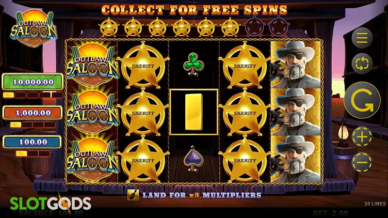 Outlaw Saloon Slot - Screenshot 5