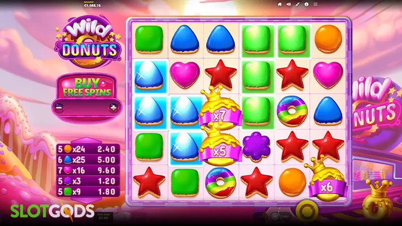 Wild Donuts Slot - Screenshot 