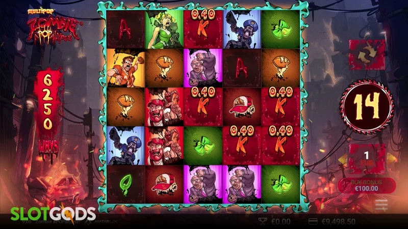 Zombie aPOPalypse Slot - Screenshot 2