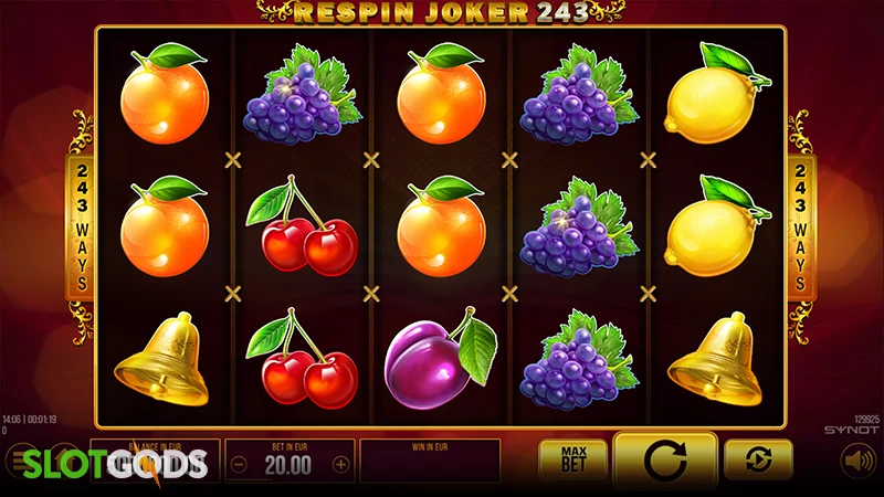 Respin Joker 243 Slot - Screenshot 