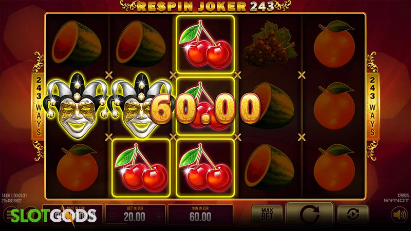 Respin Joker 243 Slot - Screenshot 2