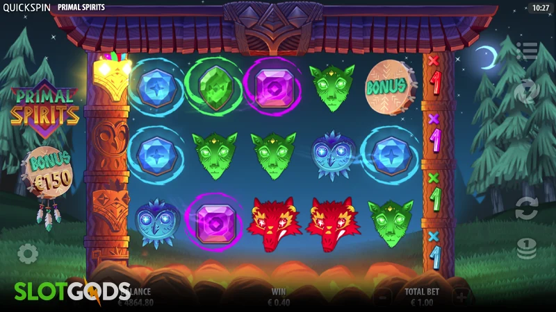 Primal Spirits Slot - Screenshot 2