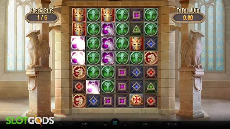 Templar Tumble Slot - Screenshot 3
