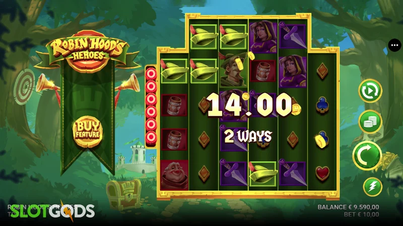 Robin Hood's Heroes Slot - Screenshot 2