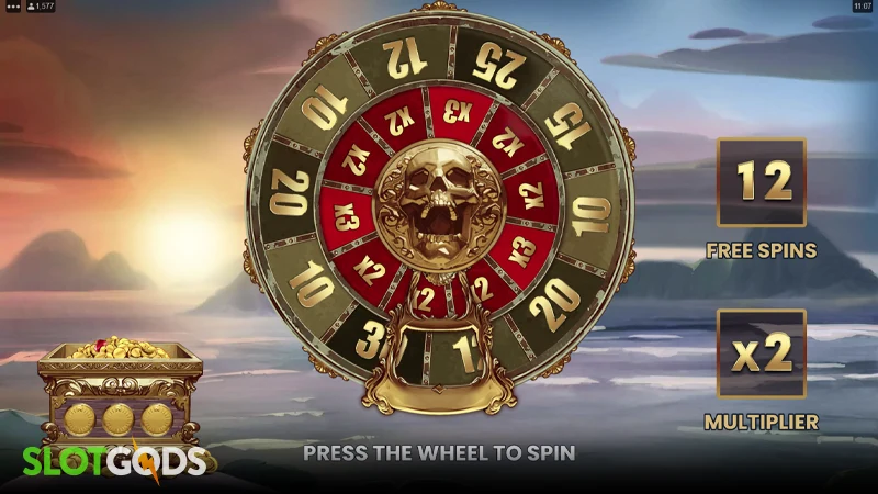 9 Skulls of Gold Slot - Screenshot 3